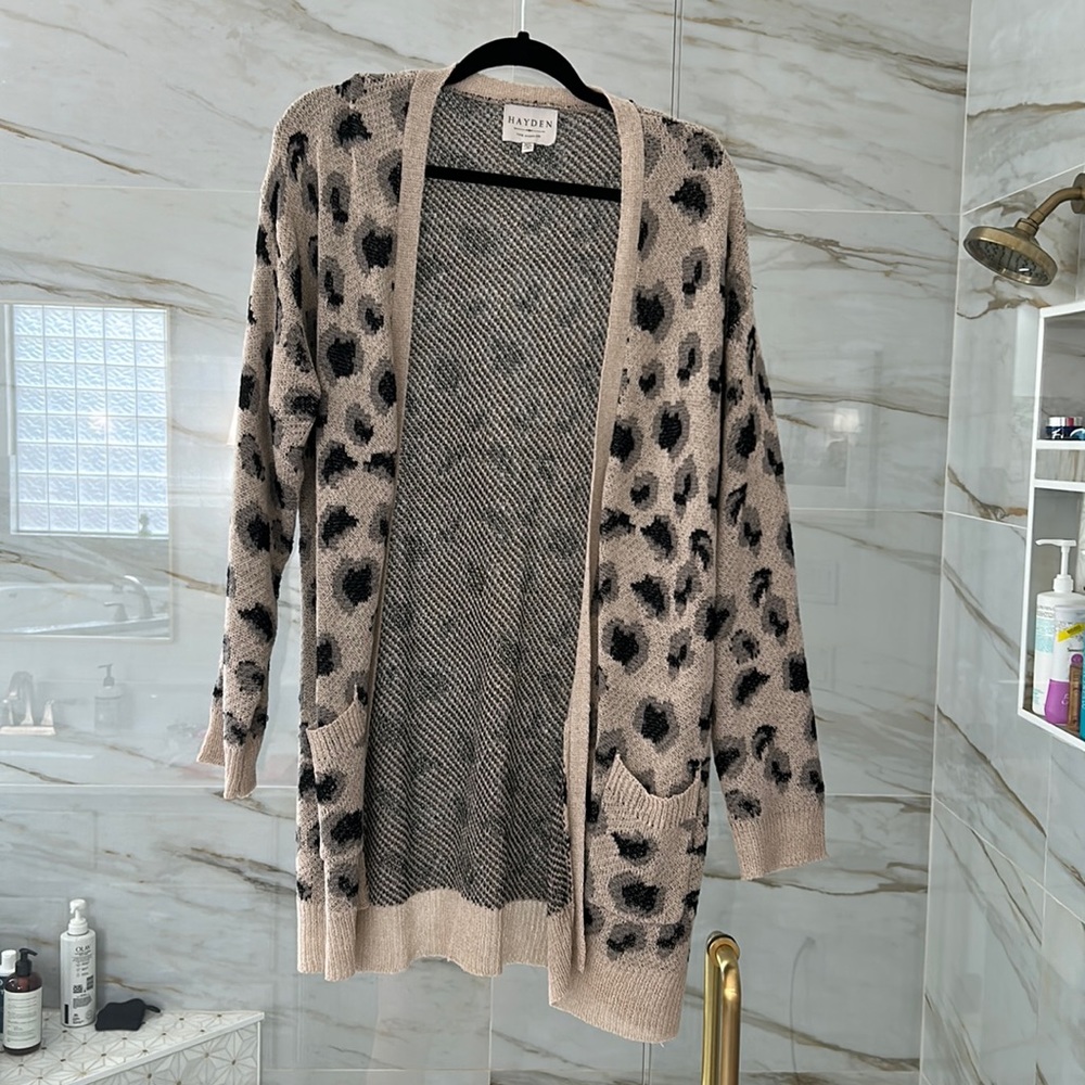 Leopard cardigan